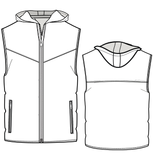 Fashion sewing patterns for MEN Waistcoats
